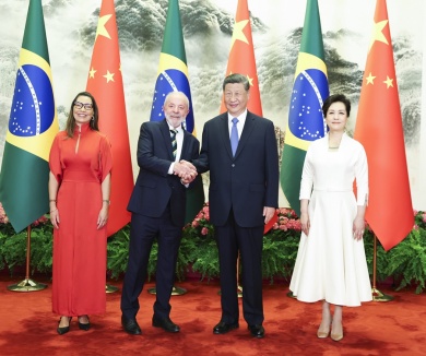 习近平同巴西总统会谈