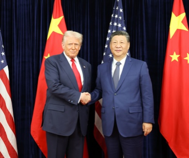 习近平同美国总统在釜山举行会晤