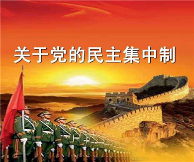 07坚持民主集中制原则