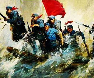 铁流两万五千里03强渡大渡河