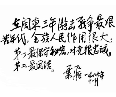 名将与名战 华侨上将 叶飞