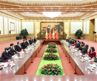 习近平会见越南国会主席