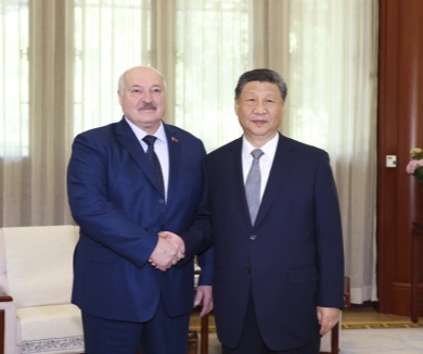 习近平会见白俄罗斯总统