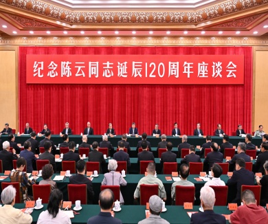 习近平在纪念陈云同志诞辰120周年座谈会上发表重要讲话