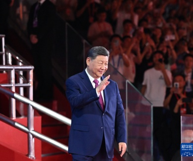 第十五届全国运动会在广东广州隆重开幕 习近平出席开幕式并宣布运动会开幕