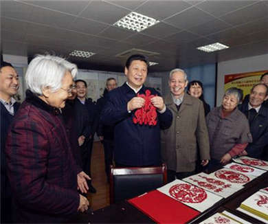 总书记的新春足迹
